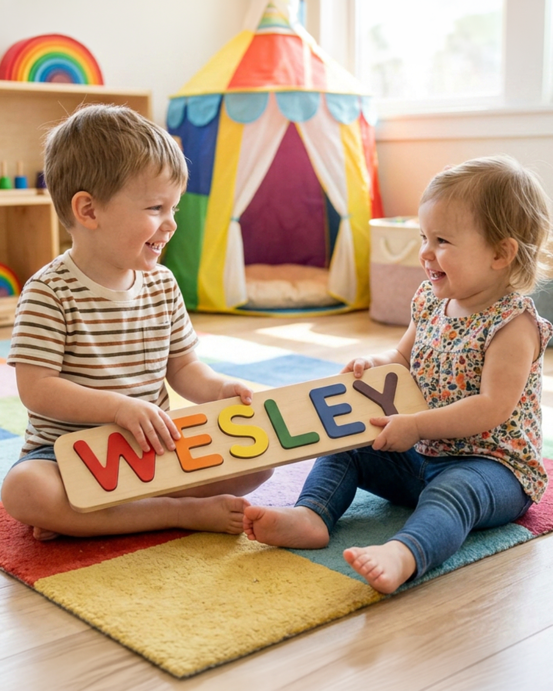 Personalized Wooden Name Puzzle