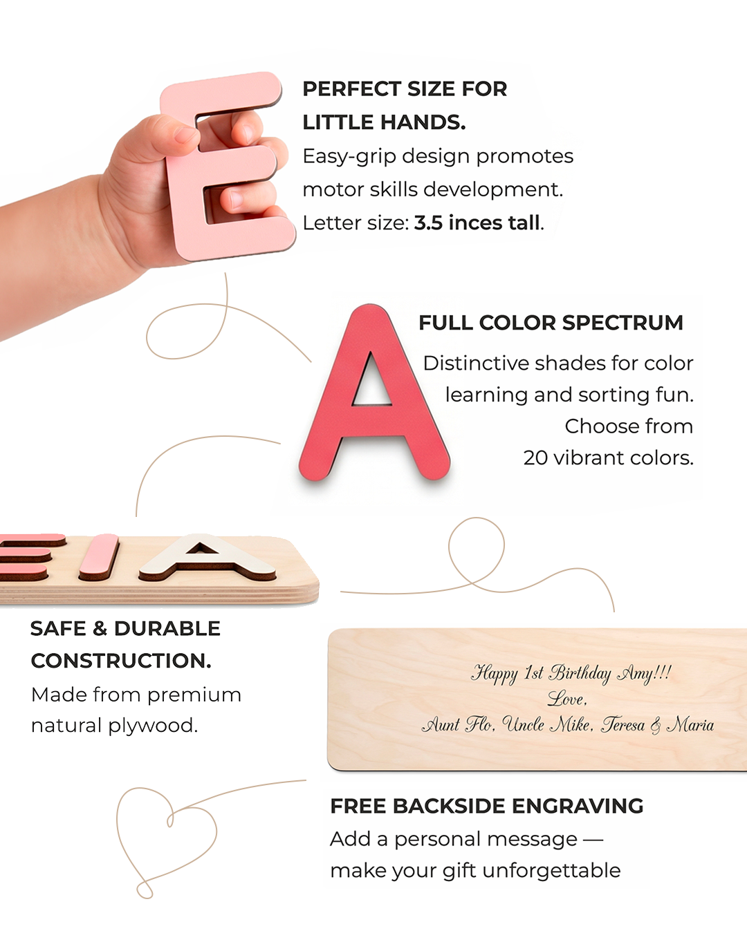Personalized Wooden Name Puzzle