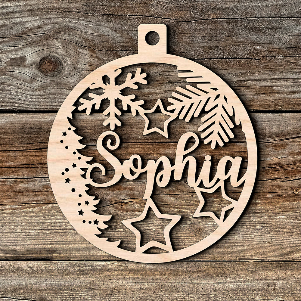 Christmas Personalized Handmade Ornaments