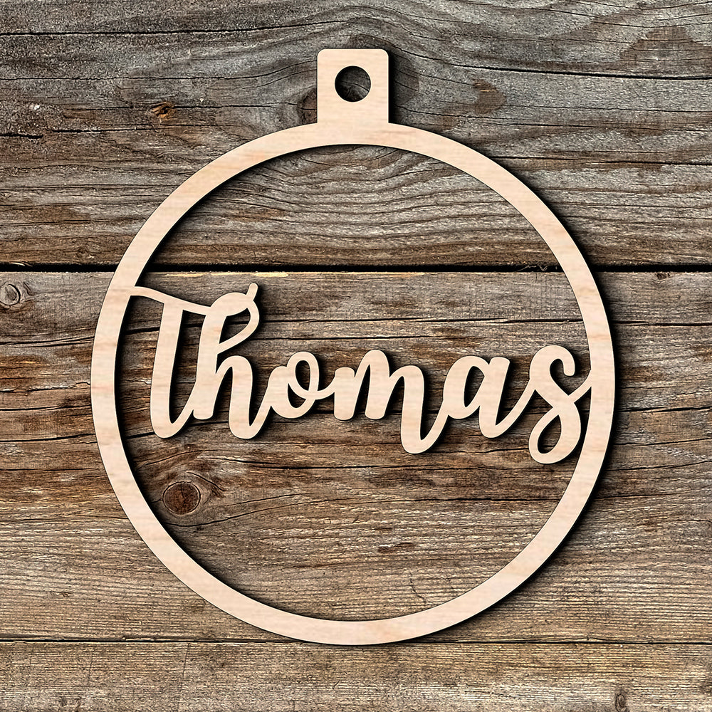 Christmas Personalized Handmade Ornaments