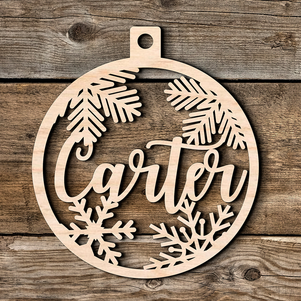 Christmas Personalized Handmade Ornaments