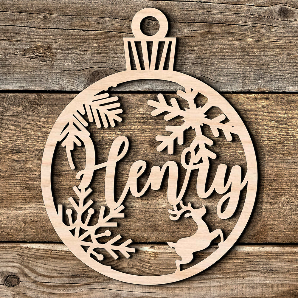 Christmas Personalized Handmade Ornaments